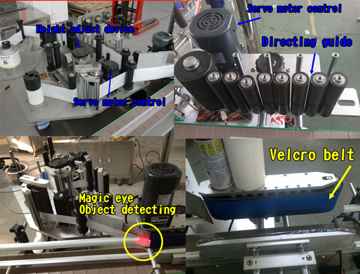 Chine Machine à étiquettes d'autocollant de la CE, machine à étiquettes de bouteille cosmétique pour les labels auto-adhésifs fournisseur