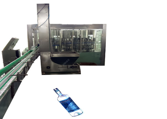 Chine Machine de remplissage carbonatée de boisson de bouteille en verre 3 dans 1 Monoblock semi automatique fournisseur