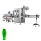 Machine à étiquettes d'applicateur de rétrécissement de douille de PVC pour les boîtes en fer blanc de bouteille de verre à bouteilles rond fournisseur