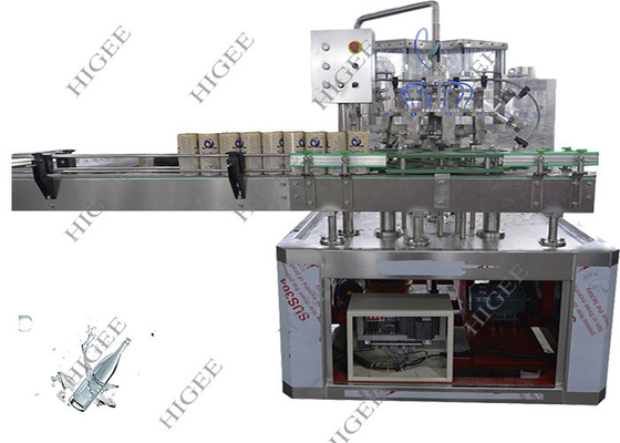 Chine Joint de machine de remplissage de l'eau à échelle réduite/unité automatiques de remplisseur/capsuleur 3IN1 fournisseur