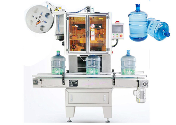Chine PVC/ANIMAL FAMILIER/machine inoxydable d'applicateur de douille rétrécissement de pp/OPS pour des bouteilles fournisseur