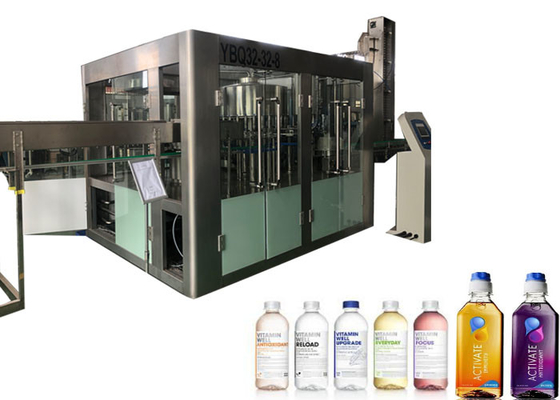 Chine Machine de remplissage automatique de l'eau de 550 ml pour la bouteille en plastique d'animal familier, bas bruit courant fournisseur