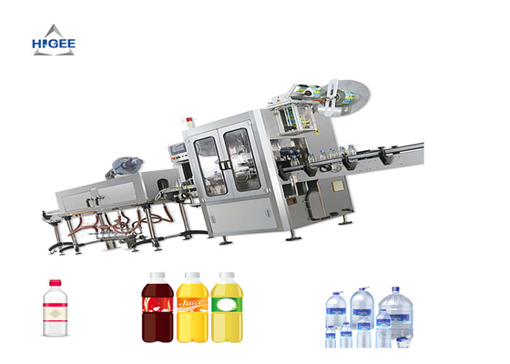 Chine Machine à étiquettes de capsulage et de remplissage de bouteilles de vin de douille de rétrécissement double tête fournisseur
