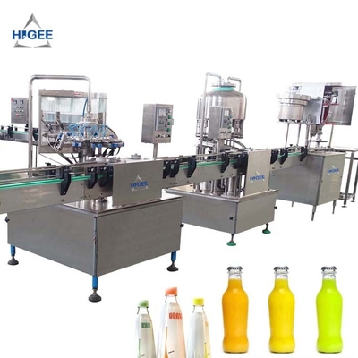 Chine Vitesse 1000 remplissante carbonatée de Bph de machine de remplissage de boisson de bouteille en verre fournisseur