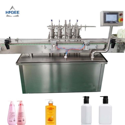 Chine Phase détersive en plastique de la machine de remplissage de bouteilles de shampooing de machine de remplissage 380v 50hz 3 fournisseur